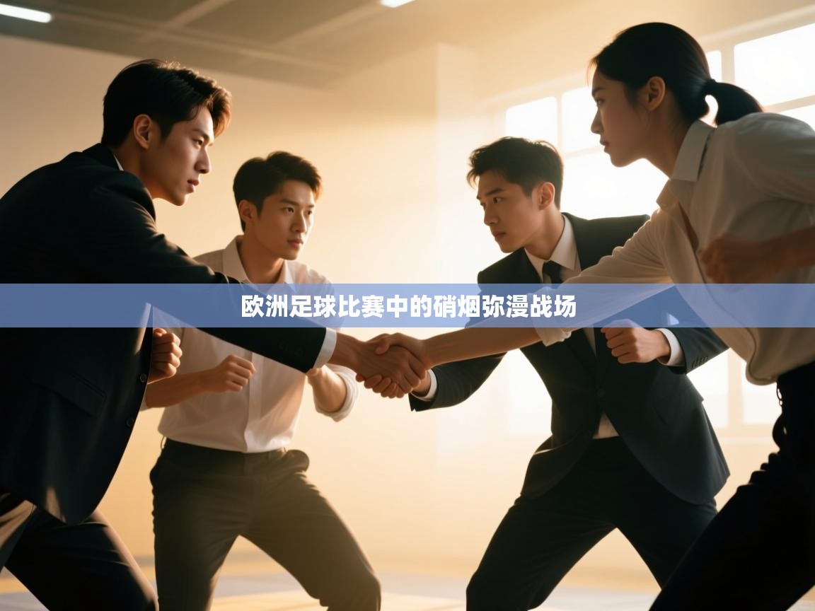 欧洲足球比赛中的硝烟弥漫战场